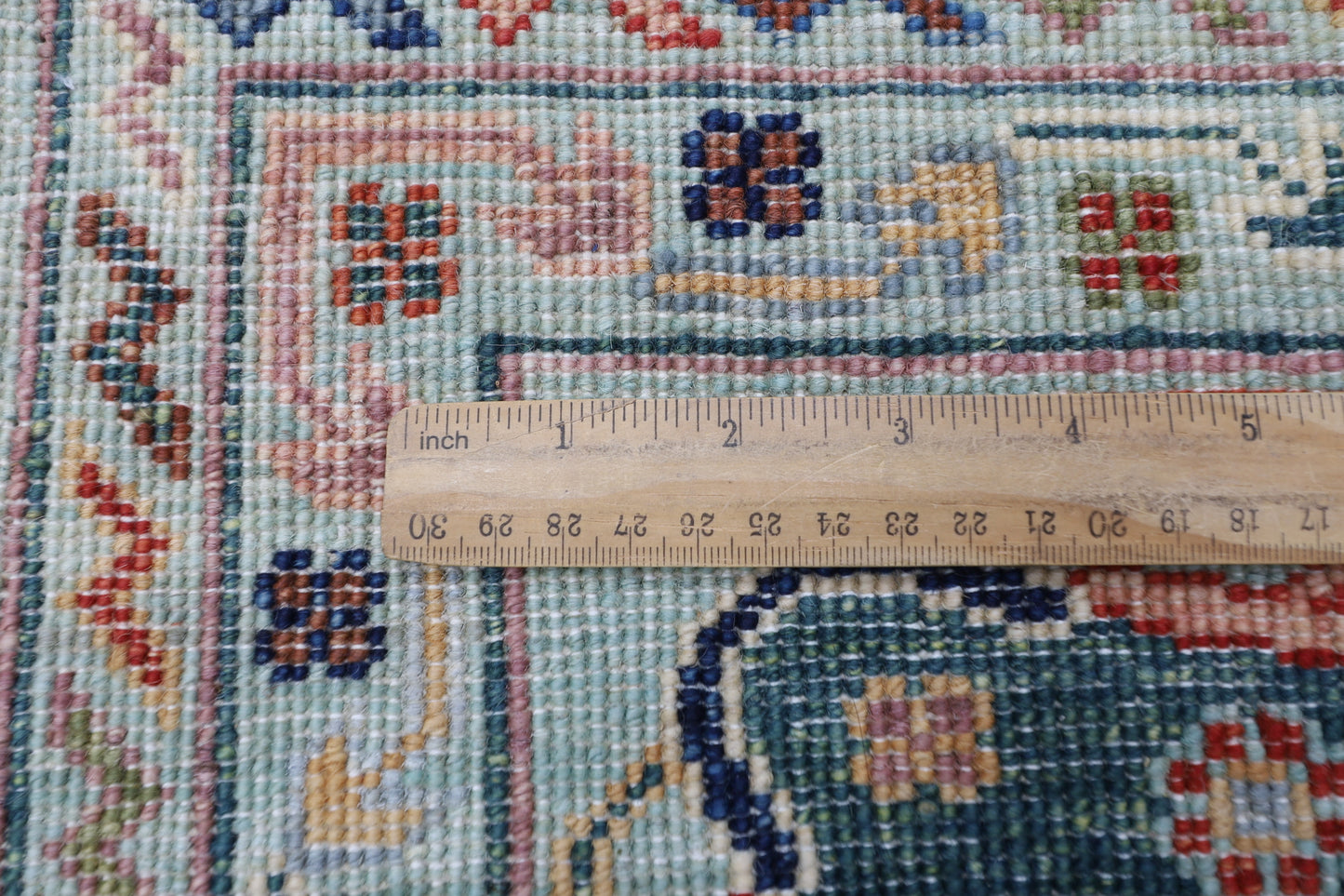 196 x 296 cm | Sultani Floral Area Rug Afghan Hand Knotted Veg Dye Wool carpet