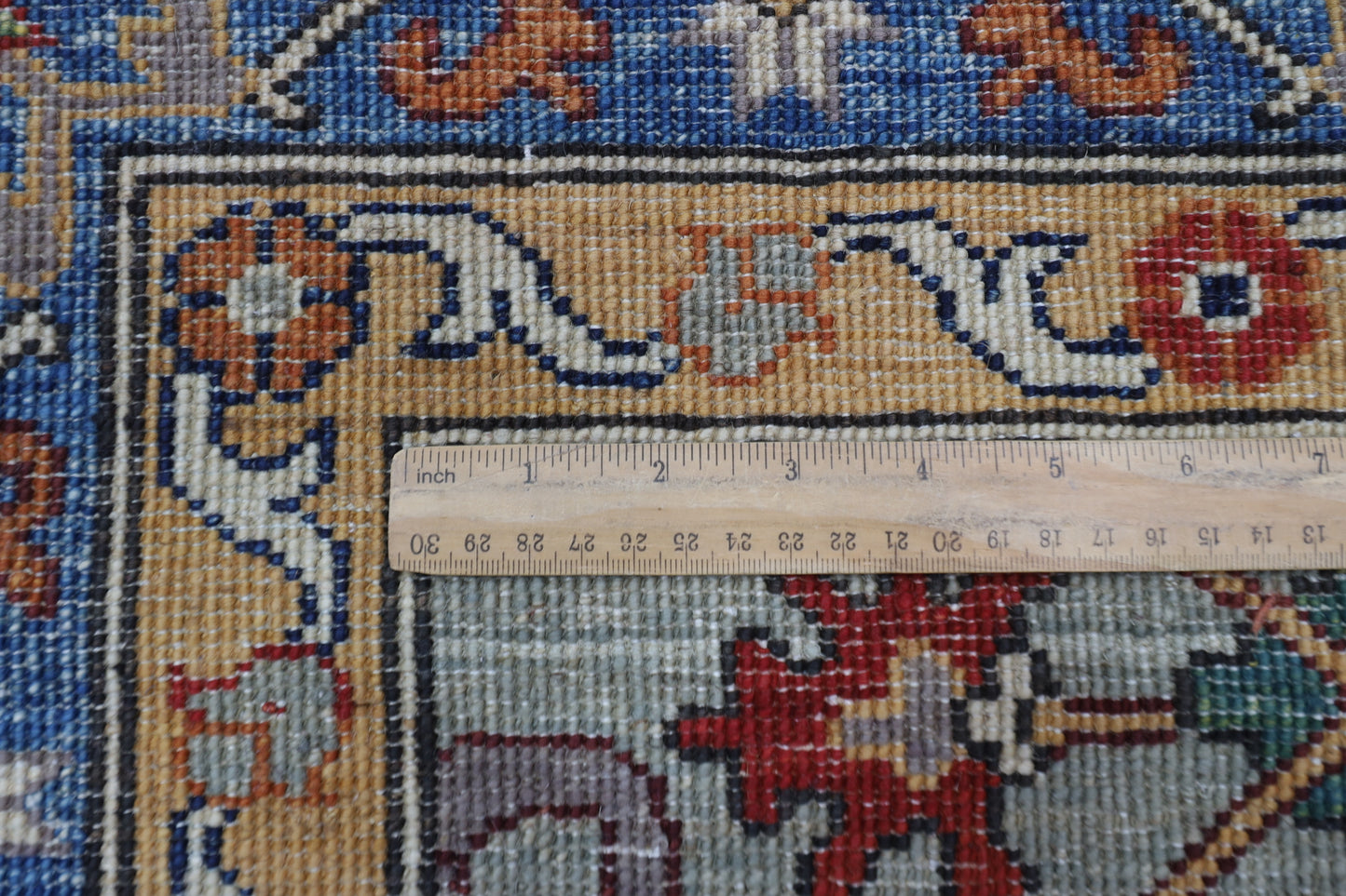 362 x 452 cm |  floral beige large Area Rug Afghan Hand Knotted veg Dye Wool carpet