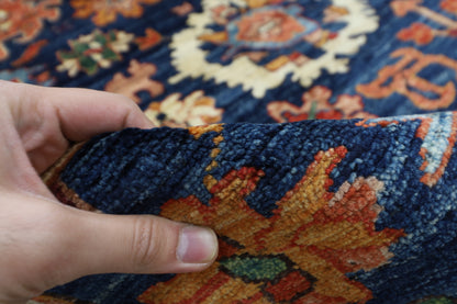 300 x 486 cm | Oriental Bidjar Blue Area Rug Afghan Hand Knotted Veg Dye Wool carpet