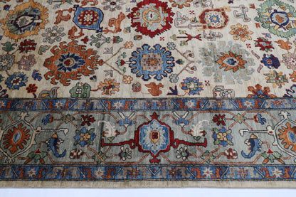 305 x 424 cm |  Bidjar  Tribal large Area Rug Afghan Hand Knotted veg Dye Wool carpet