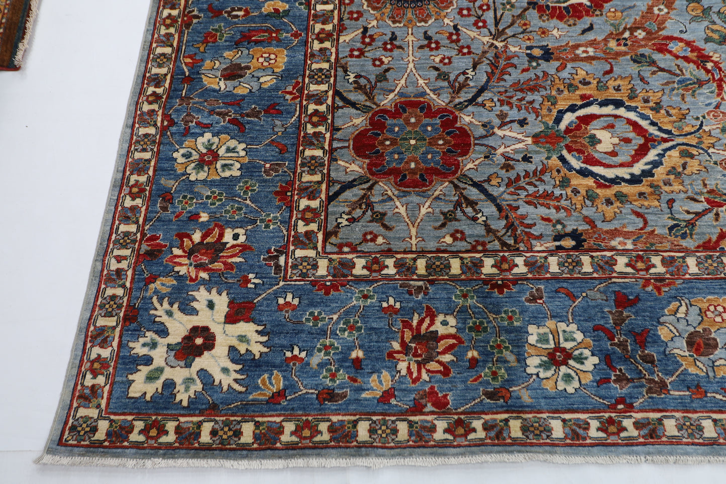357 x 433 cm |  Bidjar Tribal large Area Rug Afghan Hand Knotted veg Dye Wool carpet