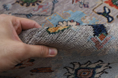 364 x 542 cm |  Bidjar purple Tribal large Area Rug Afghan Hand Knotted veg Dye Wool carpet