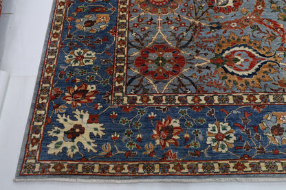 368 x 542 cm |  Bidjar gray Tribal large Area Rug Afghan Hand Knotted veg Dye Wool carpet