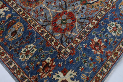 368 x 542 cm |  Bidjar gray Tribal large Area Rug Afghan Hand Knotted veg Dye Wool carpet
