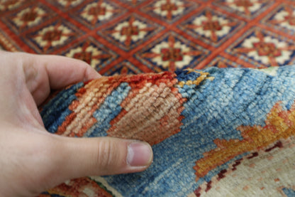270 x 360 cm | Oriental Animal Tribal Area Rug Afghan Hand Knotted Veg Dye Wool carpet