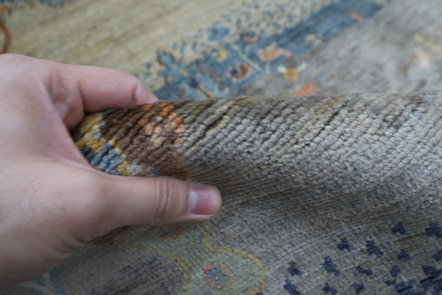 203 x 297 cm |  landscape Tribal Area Rug Afghan Hand Knotted veg Dye Wool carpet