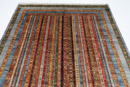 199 x 298 cm | Oriental Turkish Shall Area Rug Afghan Hand Knotted Veg Dye Wool carpet