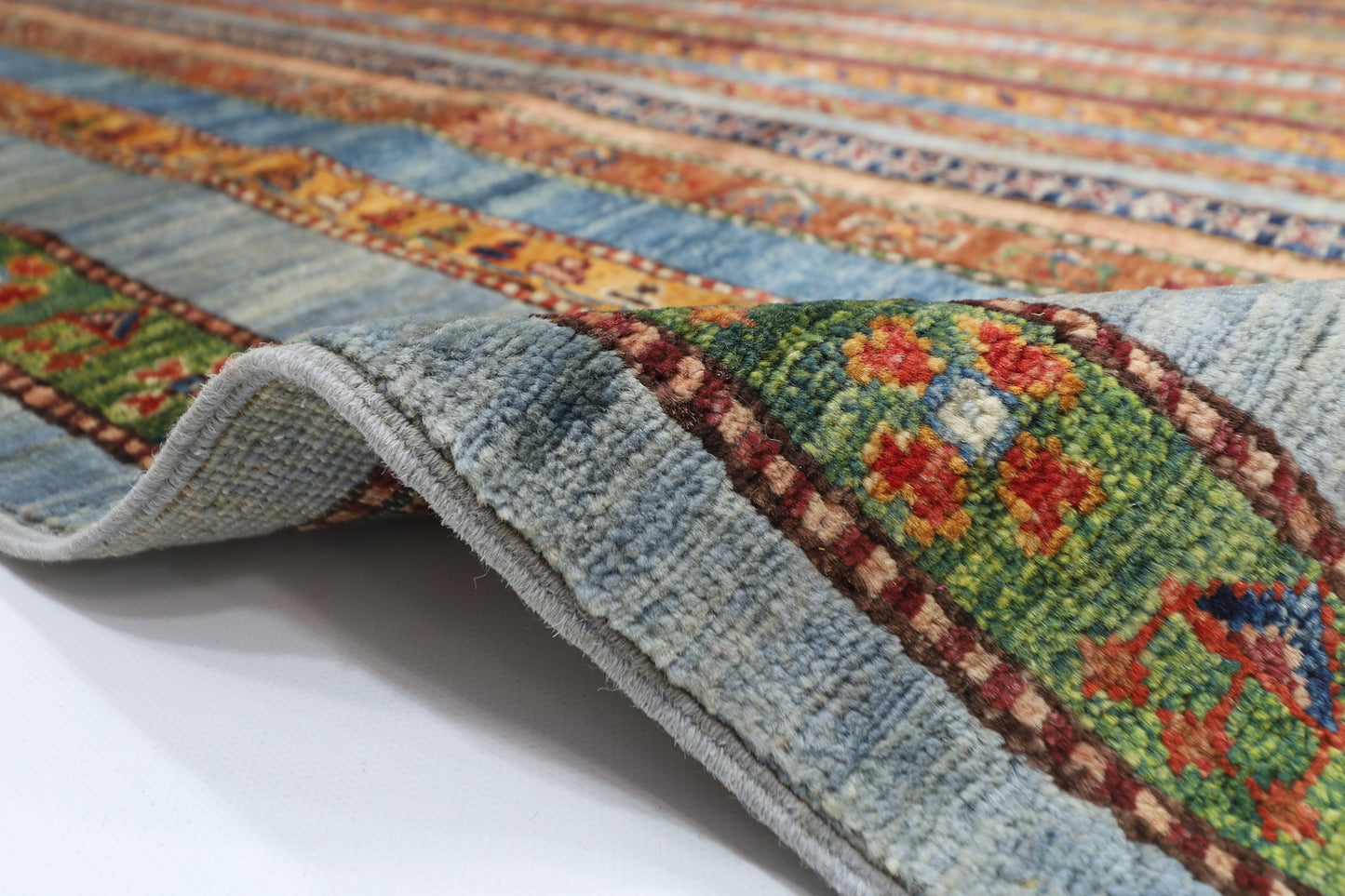 199 x 298 cm | Oriental Turkish Shall Area Rug Afghan Hand Knotted Veg Dye Wool carpet