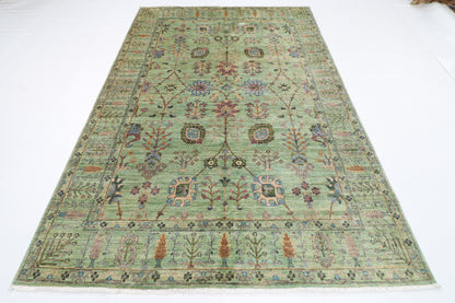 200 x 292 cm | Oriental Sultani Area Rug Afghan Hand Knotted Veg Dye Wool carpet