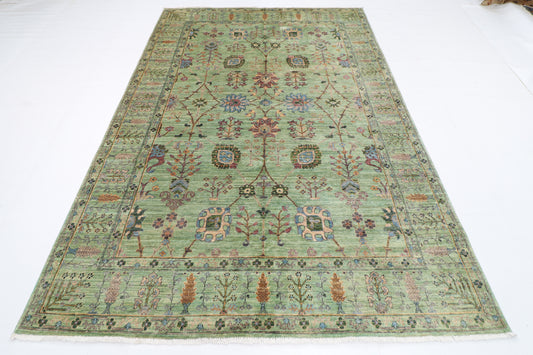 200 x 292 cm | Oriental Sultani Area Rug Afghan Hand Knotted Veg Dye Wool carpet