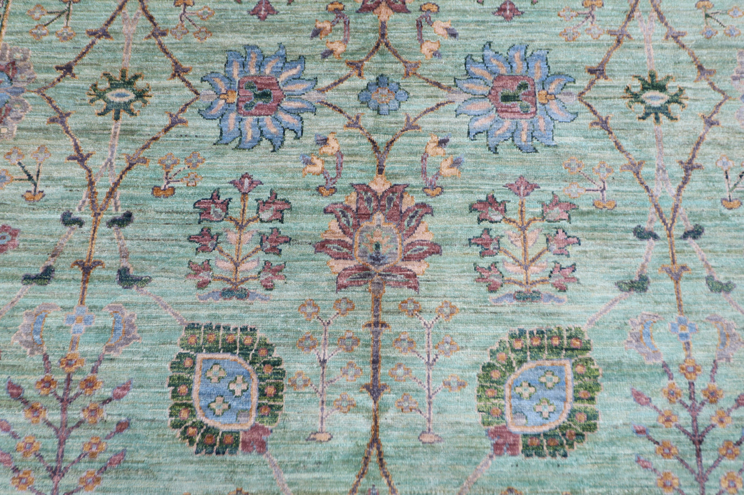 200 x 292 cm | Oriental Sultani Area Rug Afghan Hand Knotted Veg Dye Wool carpet