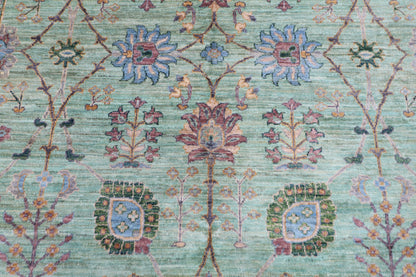 200 x 292 cm | Oriental Sultani Area Rug Afghan Hand Knotted Veg Dye Wool carpet