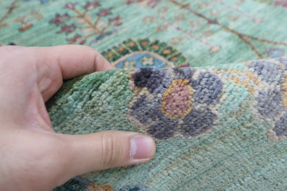 200 x 292 cm | Oriental Sultani Area Rug Afghan Hand Knotted Veg Dye Wool carpet