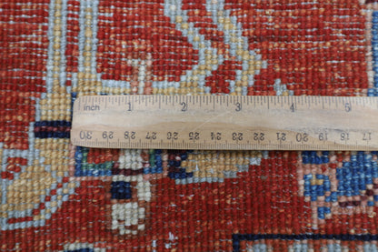 146 x 151 cm | Oriental Animal Square Rug Afghan Hand Knotted Veg Dye Wool carpet