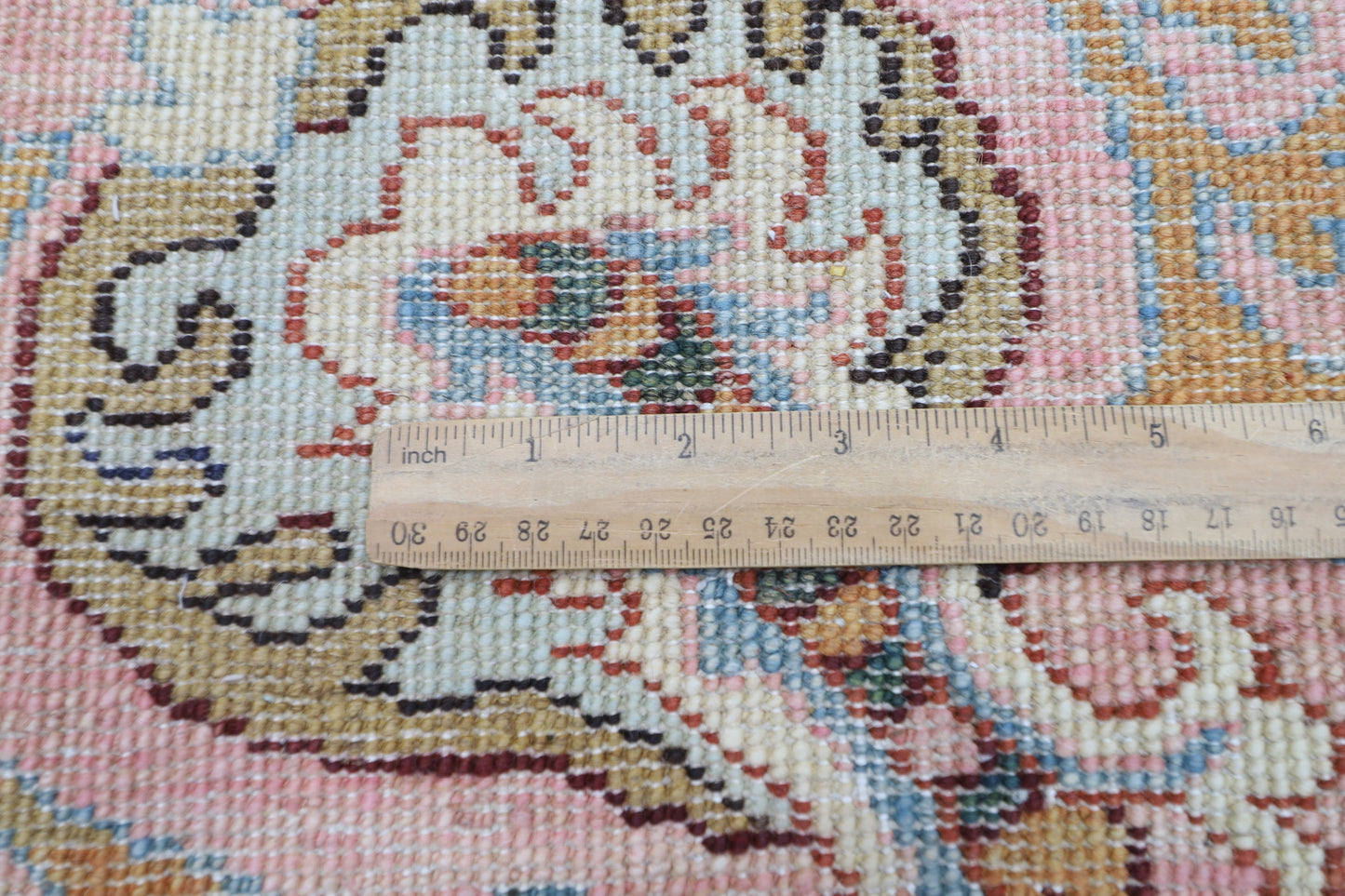 173 x 236 cm | Oriental Suzani Pink Area Rug Afghan Hand Knotted Veg Dye Wool carpet