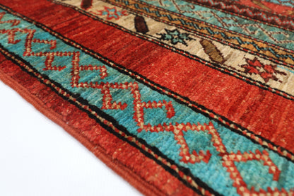 155 x 200 cm | Tribal Turkish Shall Area Rug Afghan Hand Knotted Veg Dye Wool carpet