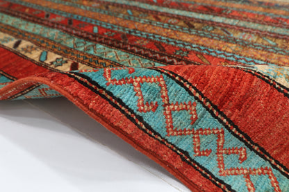 155 x 200 cm | Tribal Turkish Shall Area Rug Afghan Hand Knotted Veg Dye Wool carpet