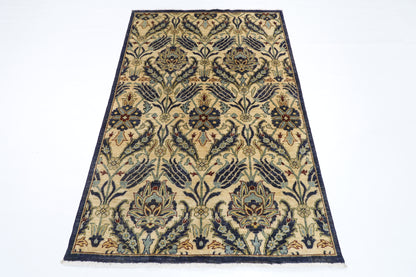 120 x 182 cm | Tribal Suzani Area Rug Afghan Hand Knotted Veg Dye Wool carpet
