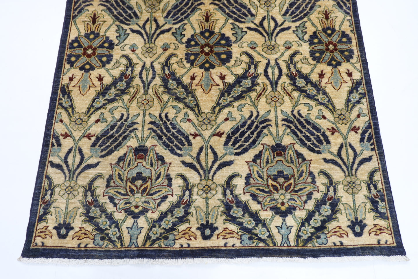 120 x 182 cm | Tribal Suzani Area Rug Afghan Hand Knotted Veg Dye Wool carpet
