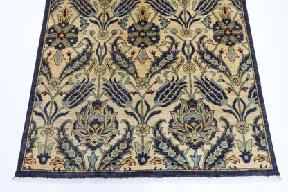 120 x 182 cm | Tribal Suzani Area Rug Afghan Hand Knotted Veg Dye Wool carpet