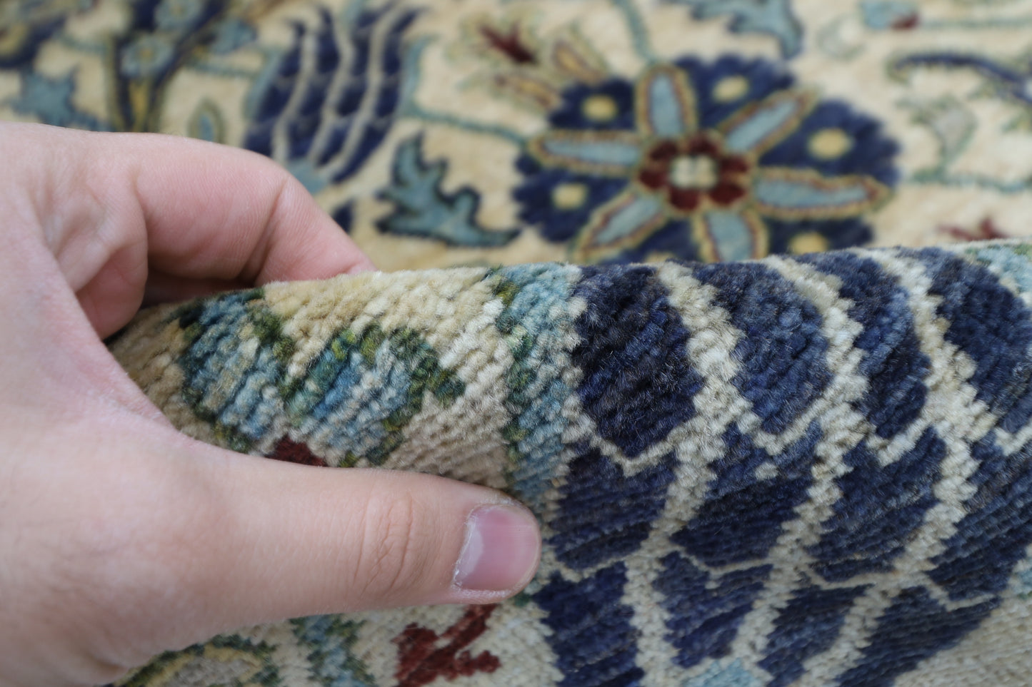 120 x 182 cm | Tribal Suzani Area Rug Afghan Hand Knotted Veg Dye Wool carpet