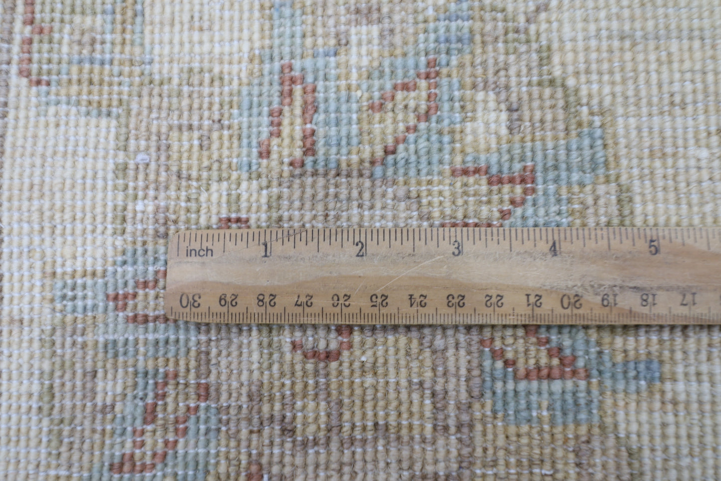 172 x 244 cm | Tribal Beige Area Rug Afghan Hand Knotted Veg Dye Wool carpet