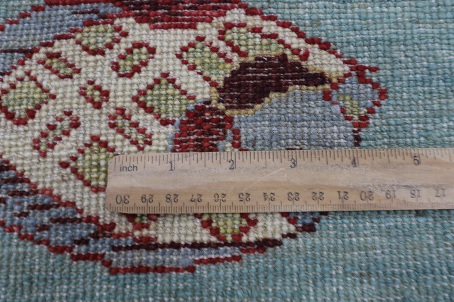 80 x 348 cm | Fish Party Runner Rug Afghan Hand Knotted Veg Dye Wool carpet