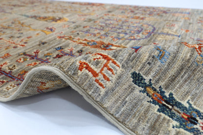 84 x 299 cm | Tree of Life Runner Rug Afghan Hand Knotted Veg Dye Wool carpet