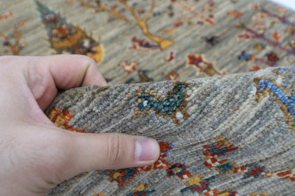 84 x 299 cm | Tree of Life Runner Rug Afghan Hand Knotted Veg Dye Wool carpet