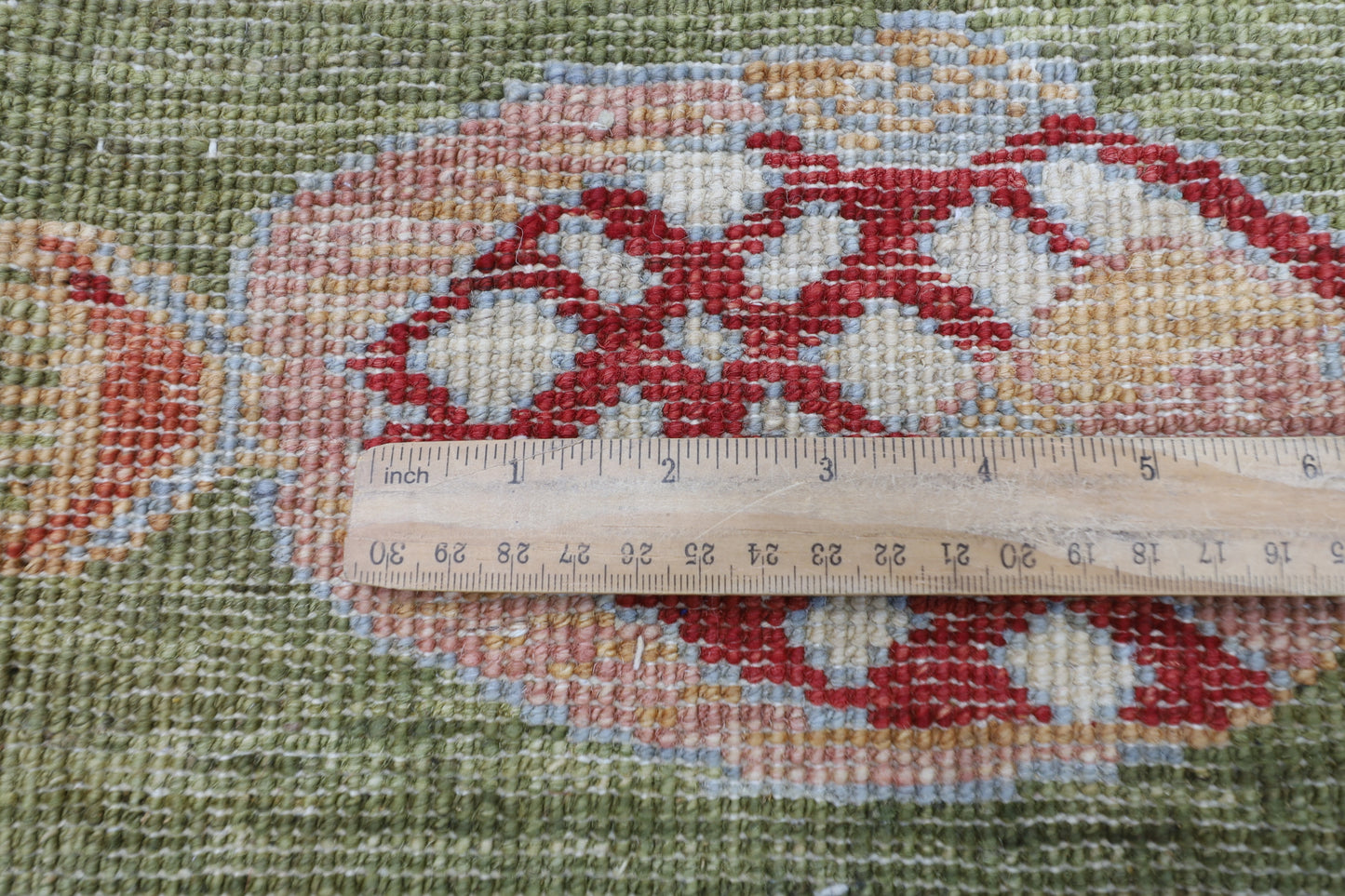 80 x 126 cm | Fish Party Rug Afghan Hand Knotted Veg Dye Wool carpet