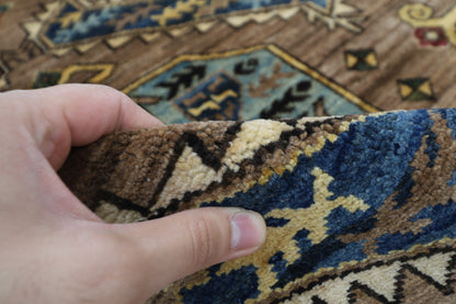 89 x 118 cm | Tribal Rug Afghan Hand Knotted Veg Dye Wool carpet