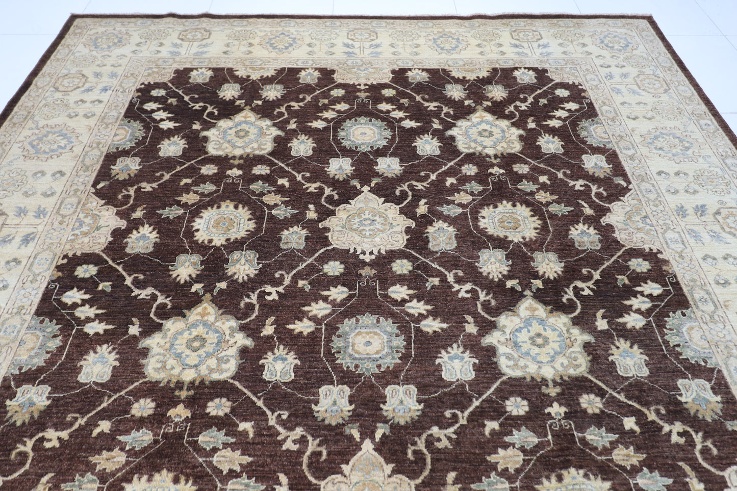 277 x 366 cm | Chobi Afghan Tribal Hand Knotted Carpet