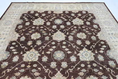 277 x 366 cm | Chobi Afghan Tribal Hand Knotted Carpet