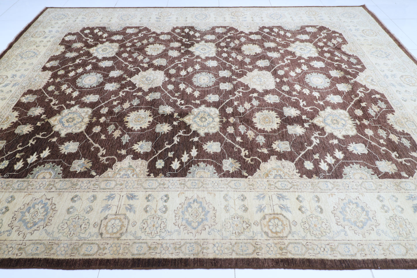 277 x 366 cm | Chobi Afghan Tribal Hand Knotted Carpet