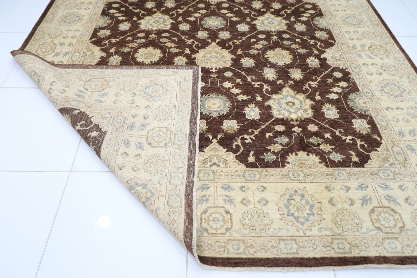 277 x 366 cm | Chobi Afghan Tribal Hand Knotted Carpet