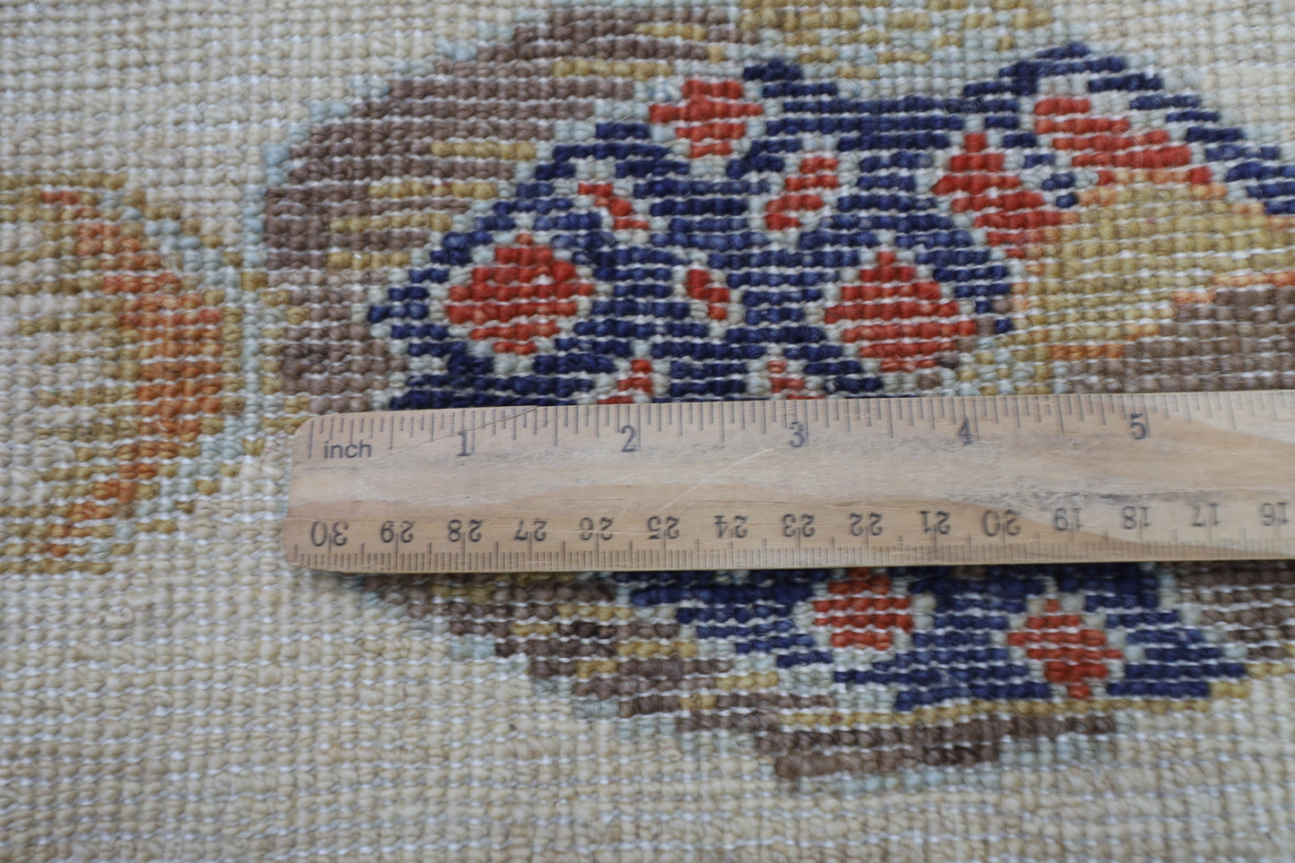 82 x 123 cm | Fish Party Rug Afghan Hand Knotted Veg Dye Wool carpet