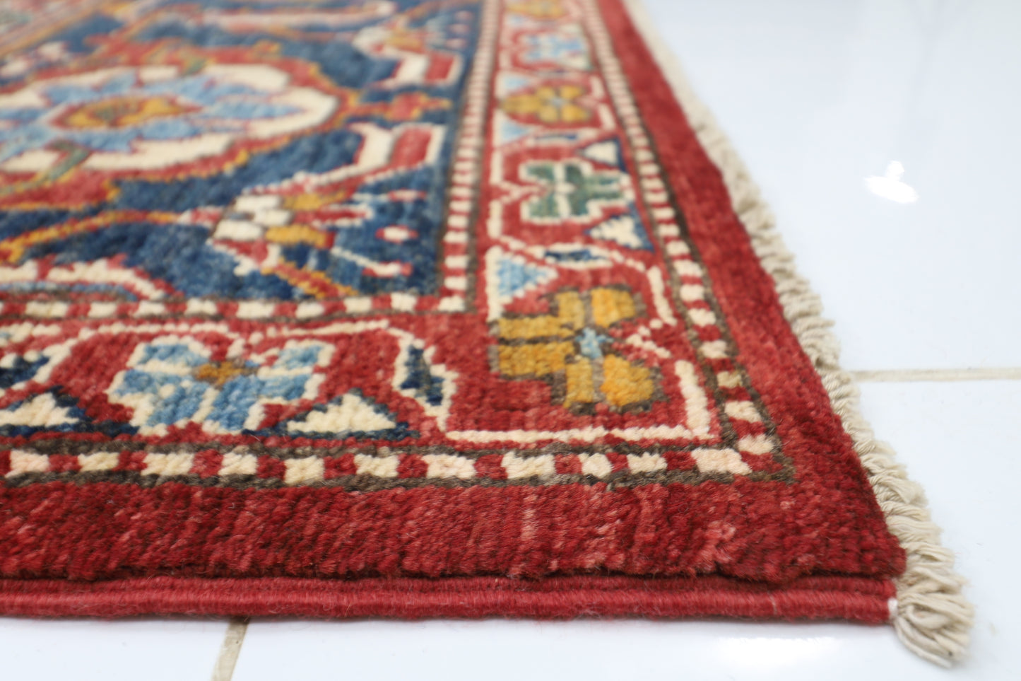 272 x 360 cm | Heriz Afghan Tribal Hand Knotted Carpet