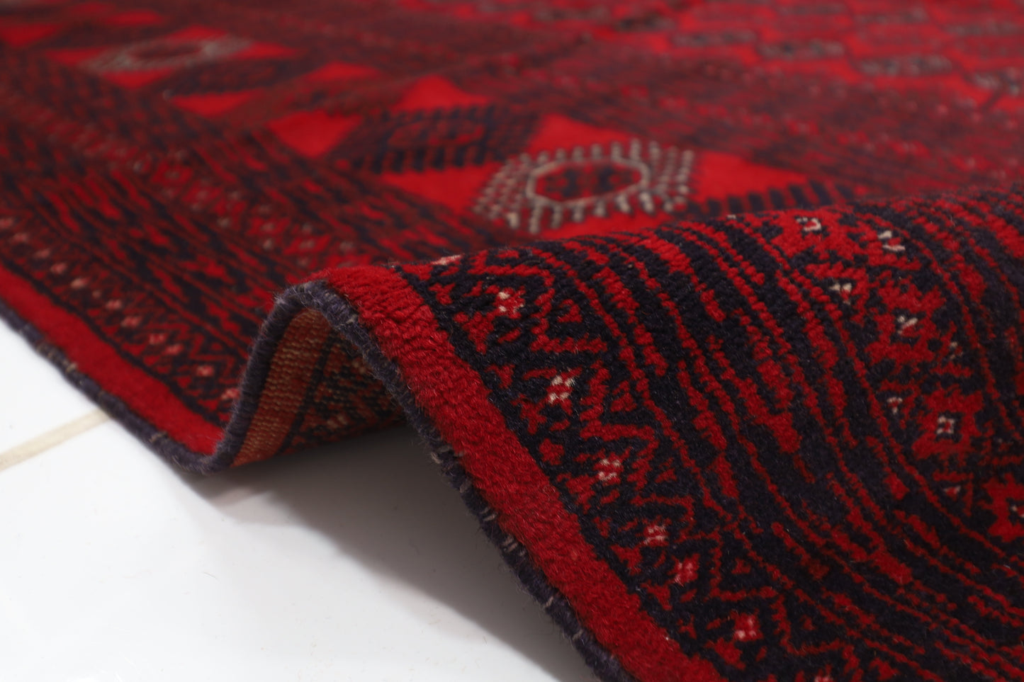 298 x 386 cm | Fine Bokhara Tribal Hand Knotted Carpet