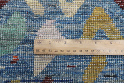 252 x 346 cm | Abstract Afghan Hand Knotted Carpet