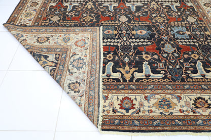 306 x 403 cm | Bidjar Afghan Tribal Hand Knotted Carpet