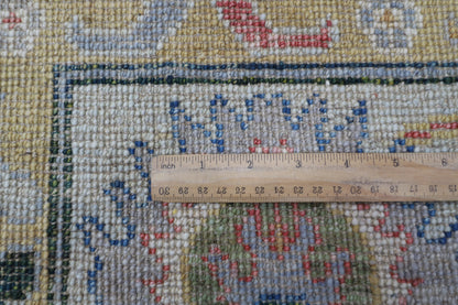 203 x 297 cm | Oushak Afghan Tribal Hand Knotted Wool Carpet