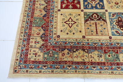 271 x 373 cm | Bakhtiari Afghan Tribal Hand Knotted Carpet