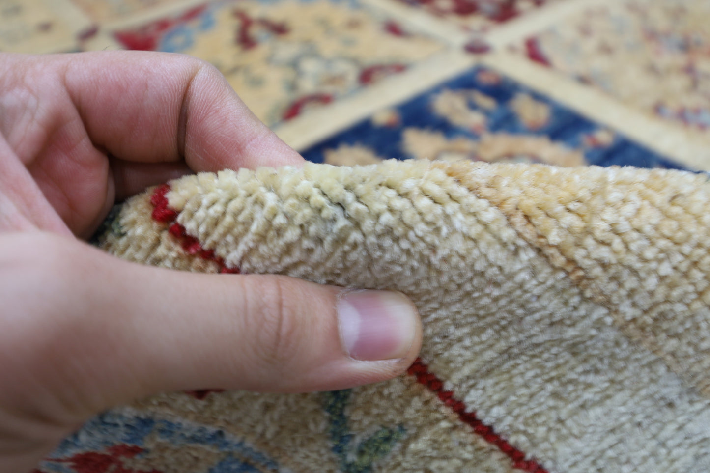 271 x 373 cm | Bakhtiari Afghan Tribal Hand Knotted Carpet