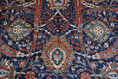 372 x 545 cm | Clark Sickle Leaf Area Rug Afghan Hand Knotted Veg Dye Wool carpet