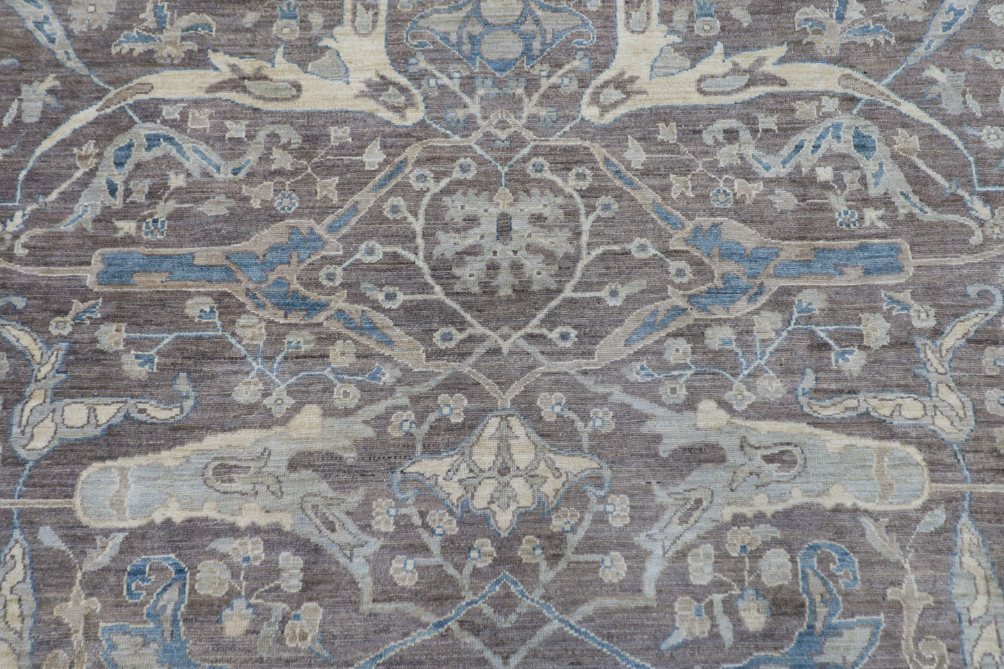 273 x 368 cm | Bidjar Grey Afghan Tribal Hand Knotted Wool Carpet