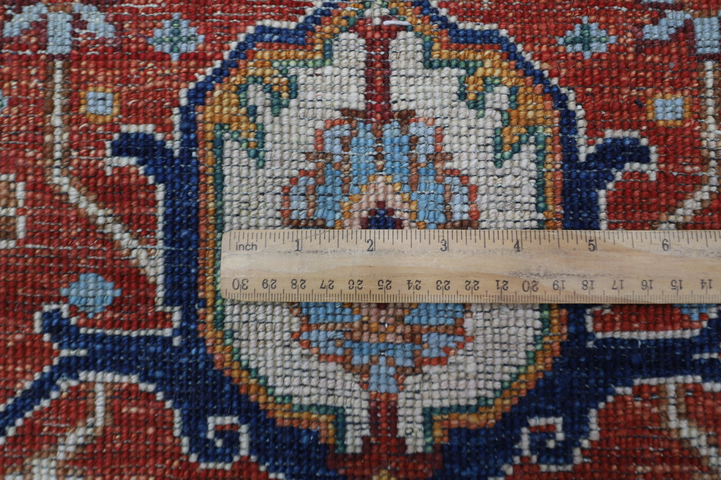 307 x 413 cm | Navy Bidjar Afghan Tribal Hand Knotted Natural Veg Dye Wool Carpet