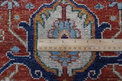 307 x 413 cm | Navy Bidjar Afghan Tribal Hand Knotted Natural Veg Dye Wool Carpet