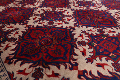 201 x 303 cm | Tribal Area Rug Afghan Hand Knotted Veg Dye Wool carpet