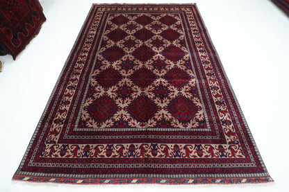 202 x 298 cm | Tribal Area Rug Afghan Hand Knotted Veg Dye Wool carpet