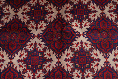 202 x 298 cm | Tribal Area Rug Afghan Hand Knotted Veg Dye Wool carpet